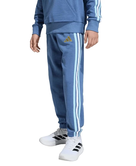 брюки обычного кроя adidas для больших мальчиков и больших девочек Argentina DNA синего цвета