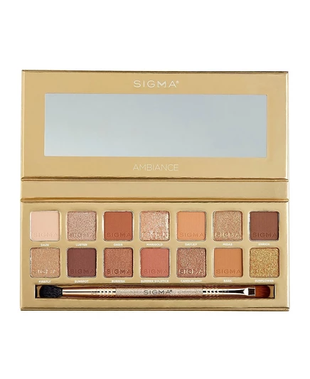 Палитра теней для век Sigma Beauty Ambiance белого цвета