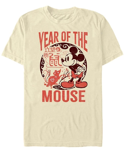 Мужская футболка Fifth Sun Mickey Classic, кремовая