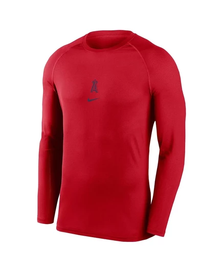 Мужская футболка Nike Authentic Los Angeles Angels, красная