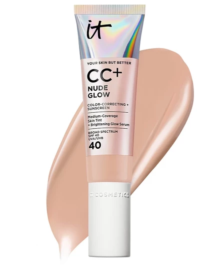 Тональный крем IT Cosmetics CC+ Nude Glow, средний холодный