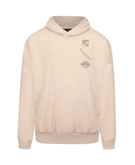 Мужская кремовая толстовка LevelWear New York Rangers Contact Stamp, с капюшоном cream
