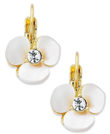 Женские серьги kate spade new york Disco Pansy