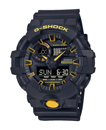 Мужские часы G-Shock GA700CY-1A аналогово-цифровые, черные