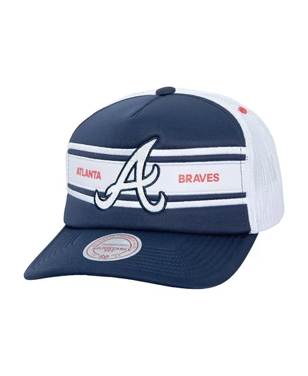 Мужская кепка Mitchell & Ness Sideline с сеткой, синяя
