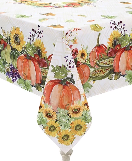 Скатерть Laural Home Cornucopia, 178×213 см, тауп