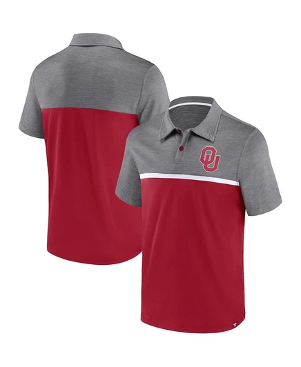Мужская поло Fanatics Oklahoma Sooners, красная