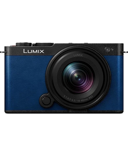 Фотоаппарат Panasonic LUMIX S9 с объективом 18–40 мм, синий