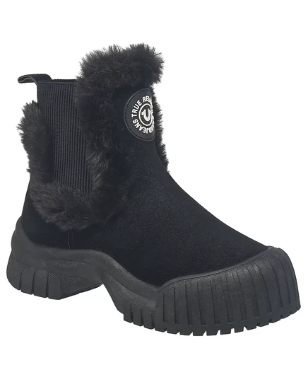 Женские ботинки с меховой отделкой Austin True Religion для женщин black