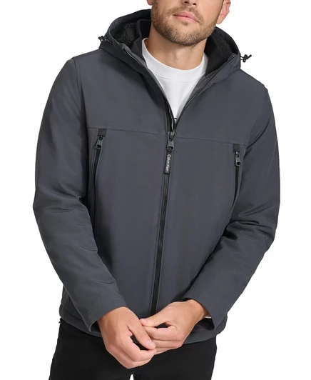 Мужская куртка Calvin Klein Infinite Stretch, серая