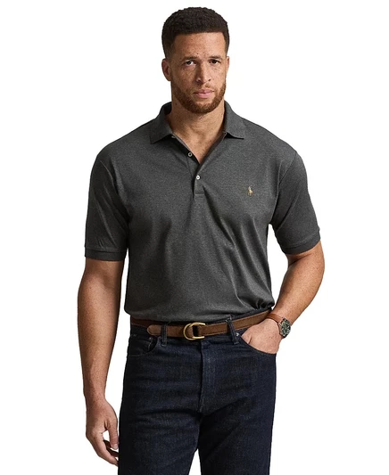 Мужская рубашка-поло Polo Ralph Lauren, виндзорский меланж