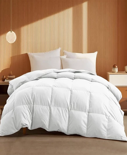 Одеяло UNIKOME всесезонное Twin 224×173 см, белое