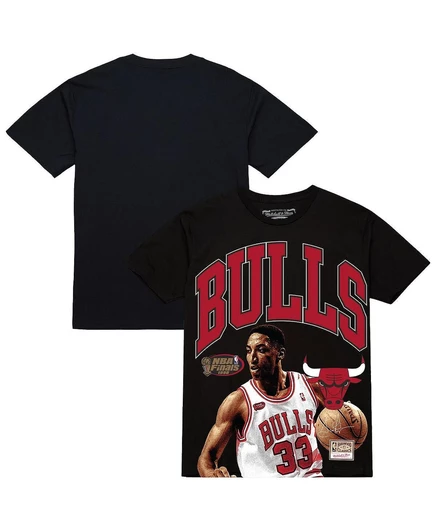 Мужская футболка Mitchell & Ness Scottie Pippen, черная