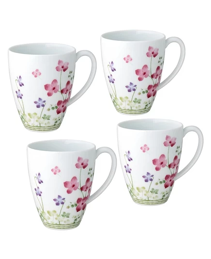 Набор кружек Noritake Bloomington Road, 4 шт., разноцветный