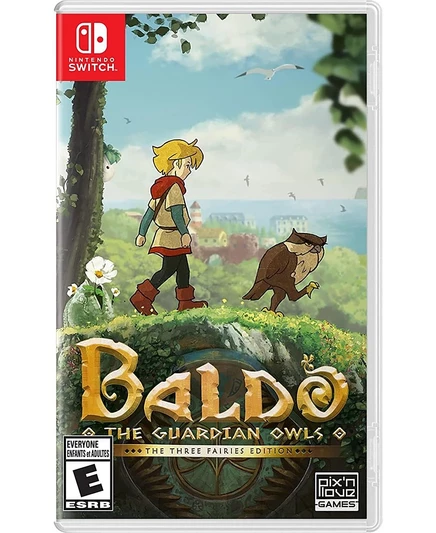 Видеоигра Baldo: The Guardian Owls для Nintendo Switch, белая