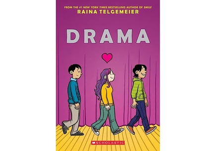 Графический роман Райна Тельгемейер «Drama», белый