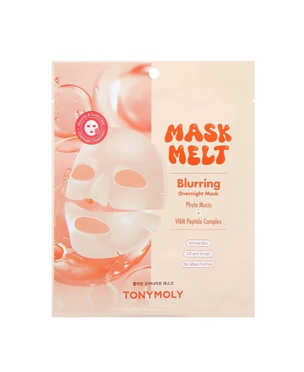 Гидрогелевая маска TONYMOLY Mask Melt Bluring на ночь, 1,3 унции, без цвета