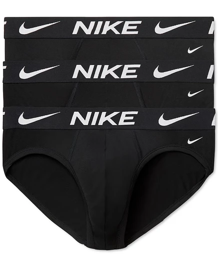 Мужские хип-брифы Nike 3 шт. Dri-FIT, черные
