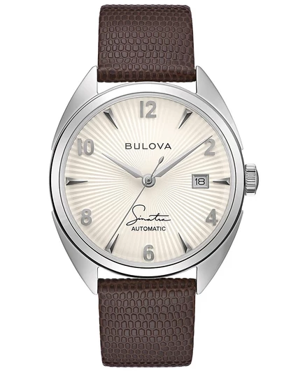 Мужские часы Bulova Frank Sinatra, автомат, коричневые