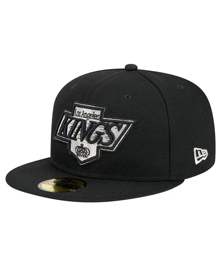 Мужская черная кепка New Era от Los Angeles Kings Core 59 размера 