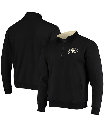 Мужская куртка Colosseum с полумолнией и логотипом Colorado Buffaloes, черная