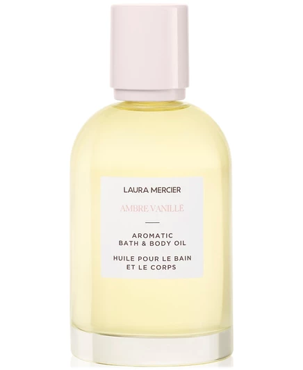 Ароматическое масло для ванны и тела Laura Mercier ambre vanille