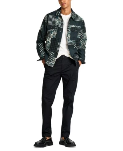 Мужской комплект Scotch & Soda: футболка, рубашка, брюки