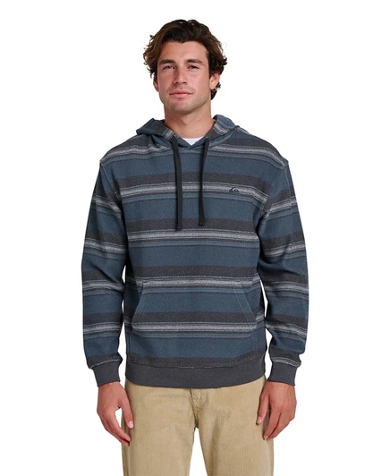 Мужская толстовка Quiksilver Great Otway с капюшоном, синяя