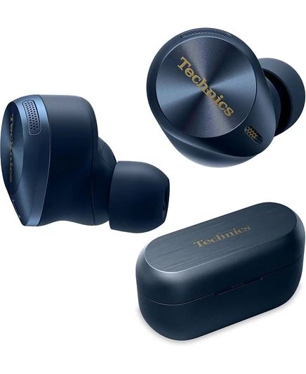 Panasonic Technics EAH-AZ80-Высококачественные беспроводные наушники Hi-Fi True Bluetooth с улучшенным шумоподавлением - Темно-синий