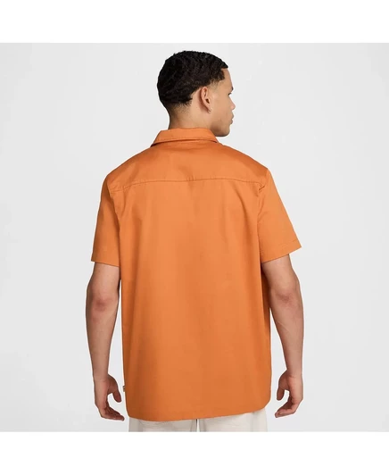 Мужская рубашка Nike Club America CA x CA из ткани Burnt Orange, на пуговицах burnt orange