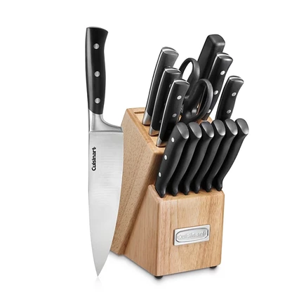 Набор кухонных ножей Cuisinart Triple Rivet, 15 предметов