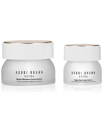 Подарочный набор для ухода за кожей Bobbi Brown Extra Repair с пептидами белого цвета