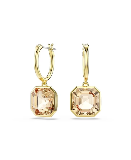 Серьги-капли Swarovski Millenia с позолоченным покрытием из золота