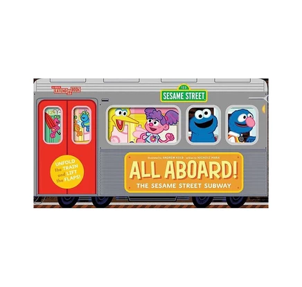 Книжка-гармошка Nichole Mara «Sesame Street: Subway»