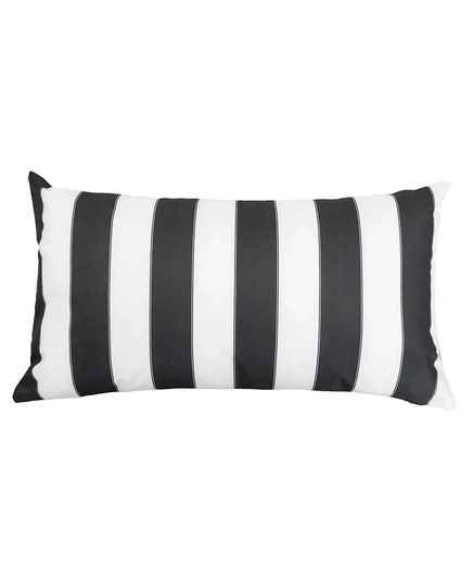 Декоративная подушка Homey Cozy Olivia Stripe 30×51 см, черная