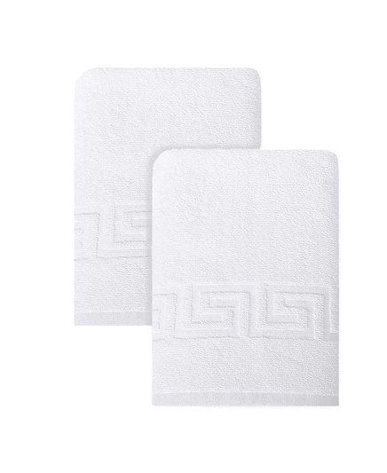 Банное полотенце Ozan Premium Home Milos Greek Key Design Collection из 100% турецкого хлопка, 27