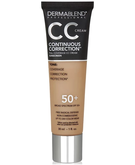 CC-крем Dermablend Continuous Correction SPF 50+, 43N