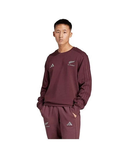 Мужской свитшот Adidas All Blacks, бордовый