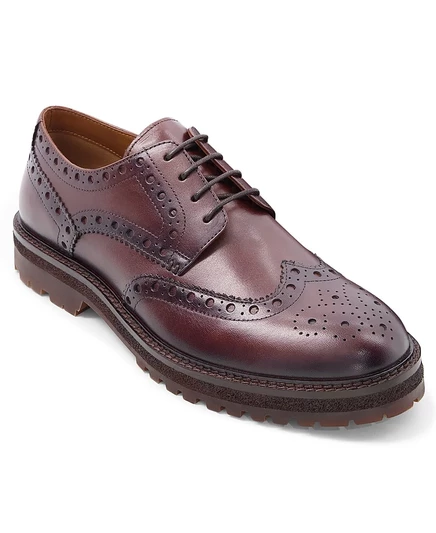 Мужские туфли-дерби Prescott Wingtip с круглым носком от Anthony Veer для мужчин