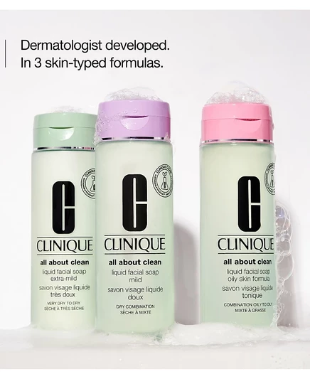 Жидкое мыло для лица Clinique All About Clean Mild, мини