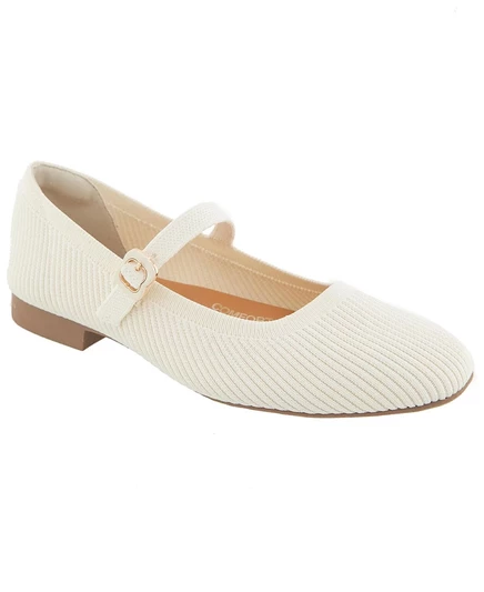 Женская обувь Estella Mary Jane Flat white от BCB Generation для женщин