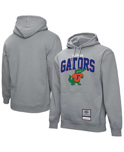Мужское худи Mitchell & Ness Florida Gators, серое