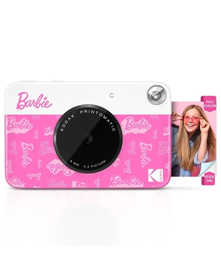 Фотоаппарат Kodak Barbie x Printomatic мгновенной печати 2×3″, розовый
