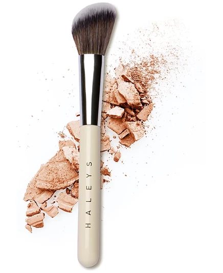 HALEYS Beauty Блестящая контурная кисть белого цвета