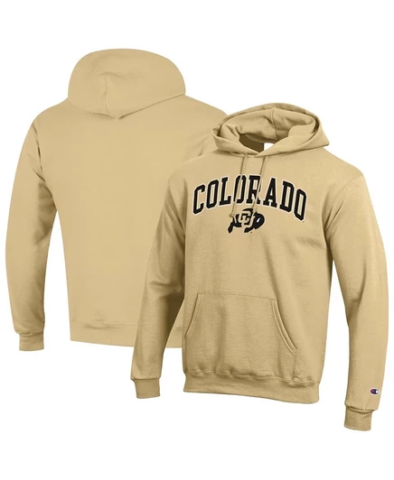 Мужское худи Champion Colorado Buffaloes с флисом, золотистое