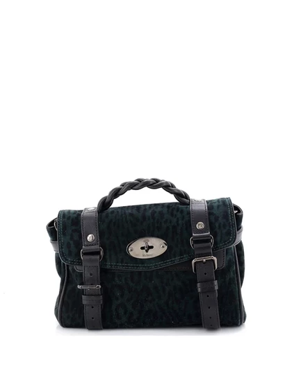 Женская сумка Pre-Owned Mulberry Mini Alexa, зеленая