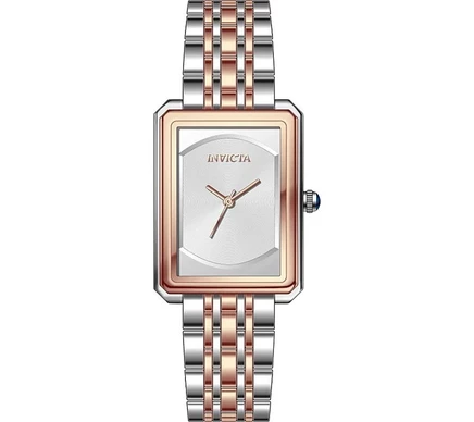 Женские часы Invicta 69321 Wildflower с кварцевым циферблатом PC21S, розовое золото, сталь