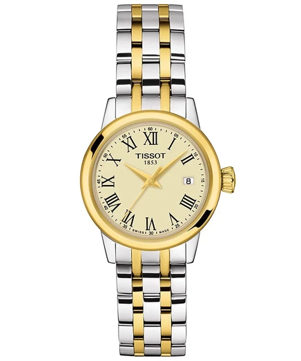 Женские часы Tissot Classic Dream 28 мм, слоновая кость