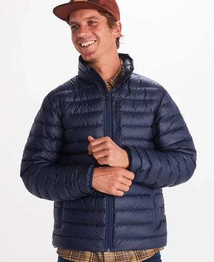 Мужской пуховик Marmot Highlander, синий