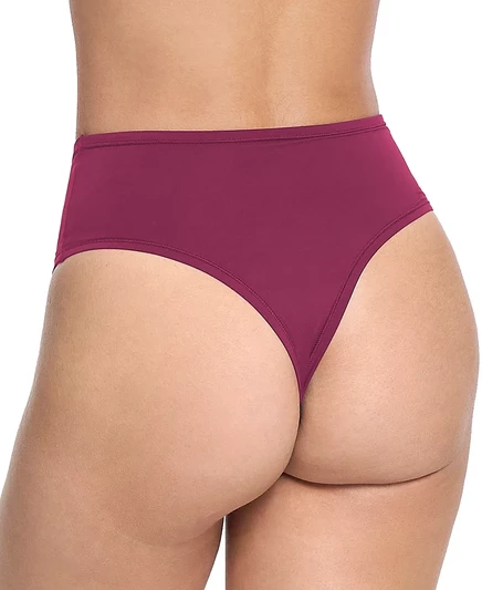 Женские трусики-стринги YourFit с высоким вырезом Hanky Panky mulled wine red